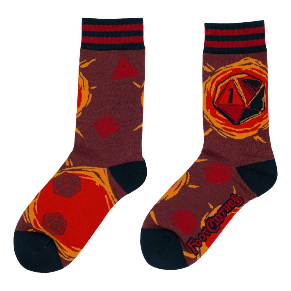 Footclothes - Dice of Destiny Socken - Mehrfarben